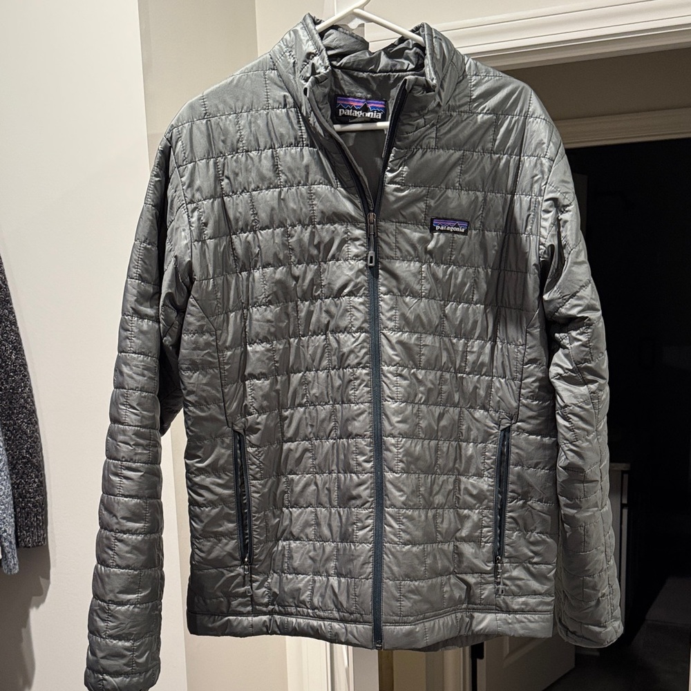 Patagonia Silver Quilted Jacket